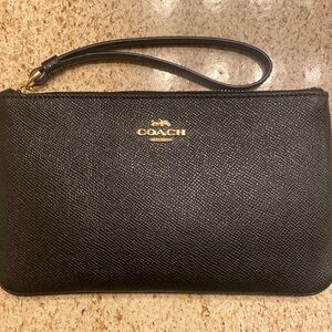 Authentic Coach wristlet wallet